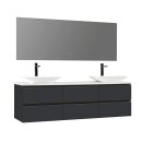 StoneArt Set Monte Carlo MC-1800pro-1 dunkelgrau 180x52