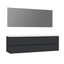 StoneArt Set Monte Carlo MC-1800pro dunkelgrau 180x52