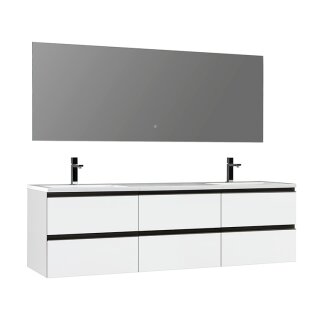 StoneArt Set Monte Carlo MC-1800 weiß 180x52