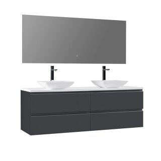 StoneArt Set Monte Carlo MC-1600pro-2 dunkelgrau 160x52