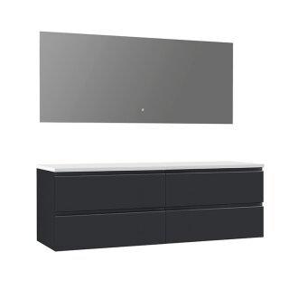 StoneArt Set Monte Carlo MC-1600pro dunkelgrau 160x52