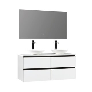 StoneArt Set Monte Carlo MC-1200pro-4 weiß 120x52
