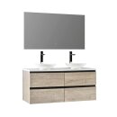 StoneArt Set Monte Carlo MC-1200pro-4 eiche hell 120x52
