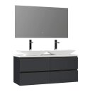 StoneArt Set Monte Carlo MC-1200pro-1 dunkelgrau 120x52