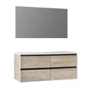 StoneArt Set Monte Carlo MC-1200pro eiche hell 120x52