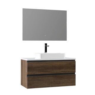 StoneArt Set Monte Carlo MC-1000pro-5 eiche dunkel 100x52