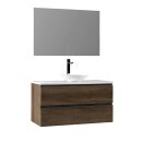 StoneArt Set Monte Carlo MC-1000pro-4 eiche dunkel 100x52
