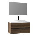 StoneArt Set Monte Carlo MC-1000pro-1 eiche dunkel 100x52