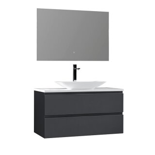 StoneArt Set Monte Carlo MC-1000pro-1 dunkelgrau 100x52