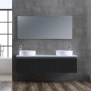 StoneArt Set Milano ME-1600pro-6 dunkelgrau 160x45