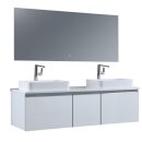 StoneArt Set Milano ME-1600pro-5 weiß 160x45