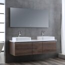 StoneArt Set Milano ME-1600pro-5 Eiche dunkel 160x45