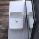StoneArt Set Milano ME-1600pro-5 Eiche dunkel 160x45