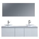StoneArt Set Milano ME-1600pro-4 weiß 160x45