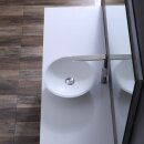 StoneArt Set Milano ME-1600pro-4 weiß 160x45