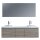 StoneArt Set Milano ME-1600pro-4 Eiche hell 160x45