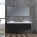 StoneArt Set Milano ME-1600pro-4 dunkelgrau 160x45