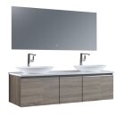 StoneArt Set Milano ME-1600pro-3 Eiche hell 160x45