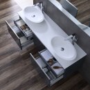StoneArt Set Milano ME-1600pro-3 Eiche dunkel 160x45
