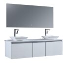 StoneArt Set Milano ME-1600pro-2 weiß 160x45