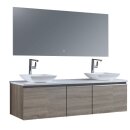 StoneArt Set Milano ME-1600pro-2 Eiche hell 160x45