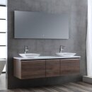 StoneArt Set Milano ME-1600pro-2 Eiche dunkel 160x45