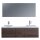 StoneArt Set Milano ME-1600pro-2 Eiche dunkel 160x45