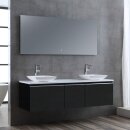 StoneArt Set Milano ME-1600pro-2 dunkelgrau 160x45