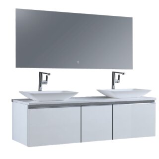 StoneArt Set Milano ME-1600pro-1 weiß 160x45