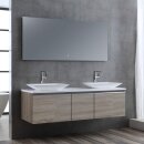 StoneArt Set Milano ME-1600pro-1 Eiche hell 160x45