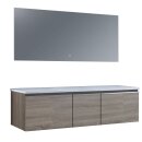 StoneArt Set Milano ME-1600pro Eiche hell 160x45