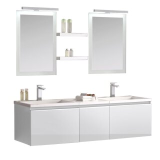 StoneArt Set Milano ME-1600 weiß 160x45