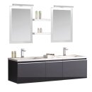 StoneArt Set Milano ME-1600 dunkelgrau 160x45