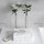 StoneArt Set Milano ME-1400-1 weiß 140x45