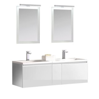 StoneArt Set Milano ME-1400 weiß 140x45