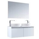StoneArt Set Milano ME-1200pro-6 weiß 120x45
