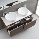StoneArt Set Milano ME-1200pro-6 Eiche dunkel 120x45