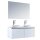 StoneArt Set Milano ME-1200pro-4 weiß 120x45