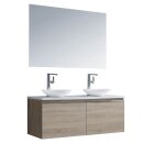 StoneArt Set Milano ME-1200pro-4 Eiche hell 120x45