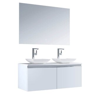StoneArt Set Milano ME-1200pro-2 weiß 120x45