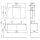 StoneArt Set Milano ME-1200-1 Eiche dunkel 120x45