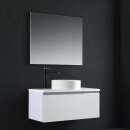 StoneArt Set Milano ME-1000pro-6 weiß 100x45