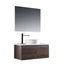 StoneArt Set Milano ME-1000pro-6 Eiche dunkel 100x45