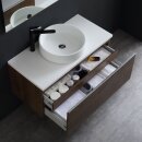 StoneArt Set Milano ME-1000pro-6 Eiche dunkel 100x45