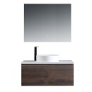 StoneArt Set Milano ME-1000pro-6 Eiche dunkel 100x45