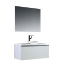 StoneArt Set Milano ME-1000pro-4 weiß 100x45