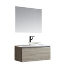 StoneArt Set Milano ME-1000pro-4 Eiche hell 100x45