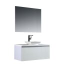 StoneArt Set Milano ME-1000pro-2 weiß 100x45