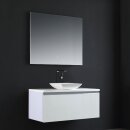 StoneArt Set Milano ME-1000pro-2 weiß 100x45