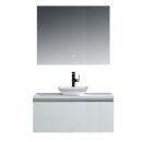 StoneArt Set Milano ME-1000pro-2 weiß 100x45